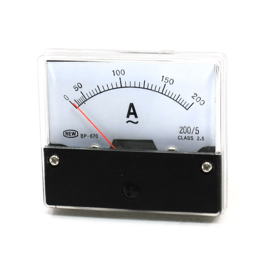 AC 0-200A Fine Tuning Dial Panel Analog Ampere Amperemeter BP-670