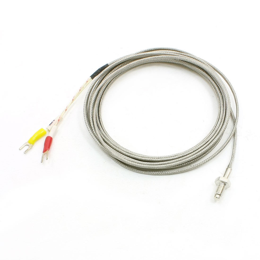 13Ft Long Metal Wrapped Line E Type 0-800 Degree Celsius Thermocouple Probe