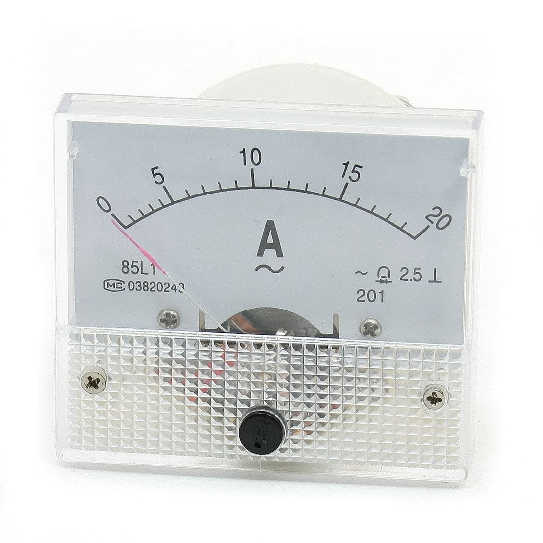 AC 0-20A Current Range Analog Panel Meter Ammeter 85L1