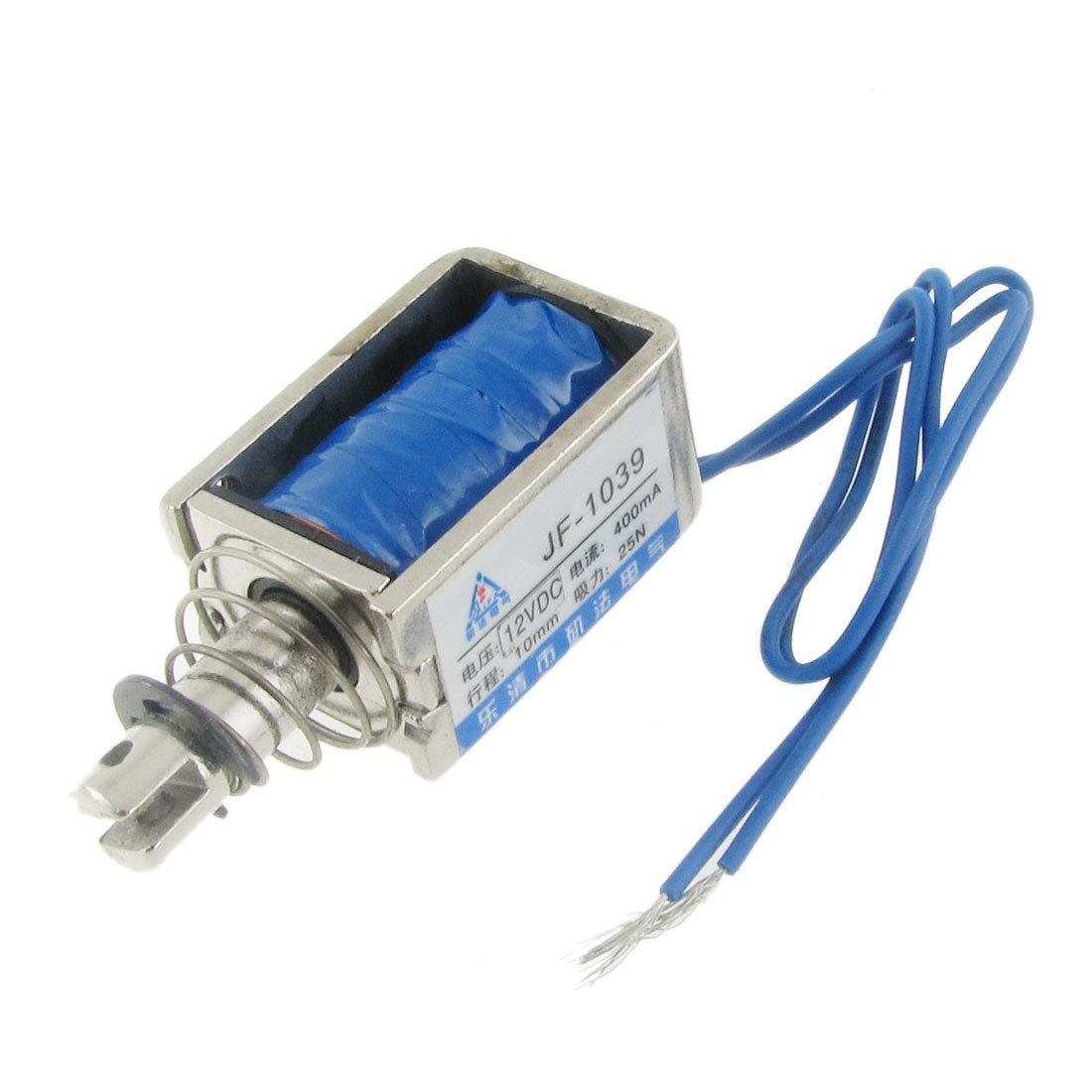 Open Frame Actuator Solenoid Electromagnet DC 12V 0.4A
