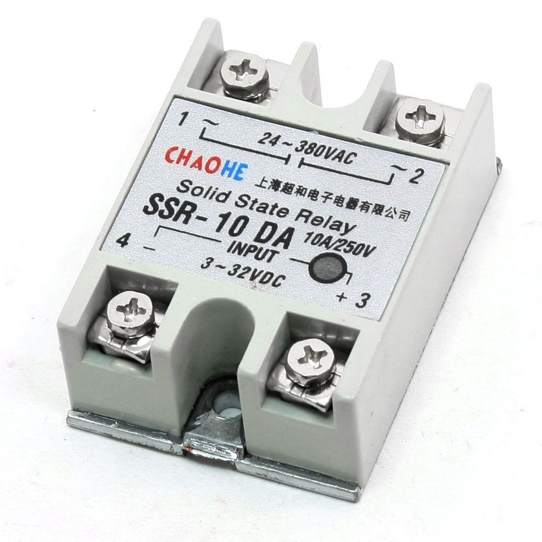 Solid State Relay SSR-10 DA 4-Terminal for Temperature Contoller