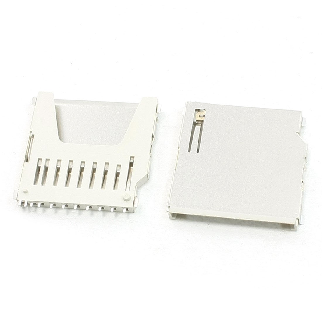 20 Pcs SMT Mounting Pull-Out Type SD Memory Card Sockets 26mm x 26mm