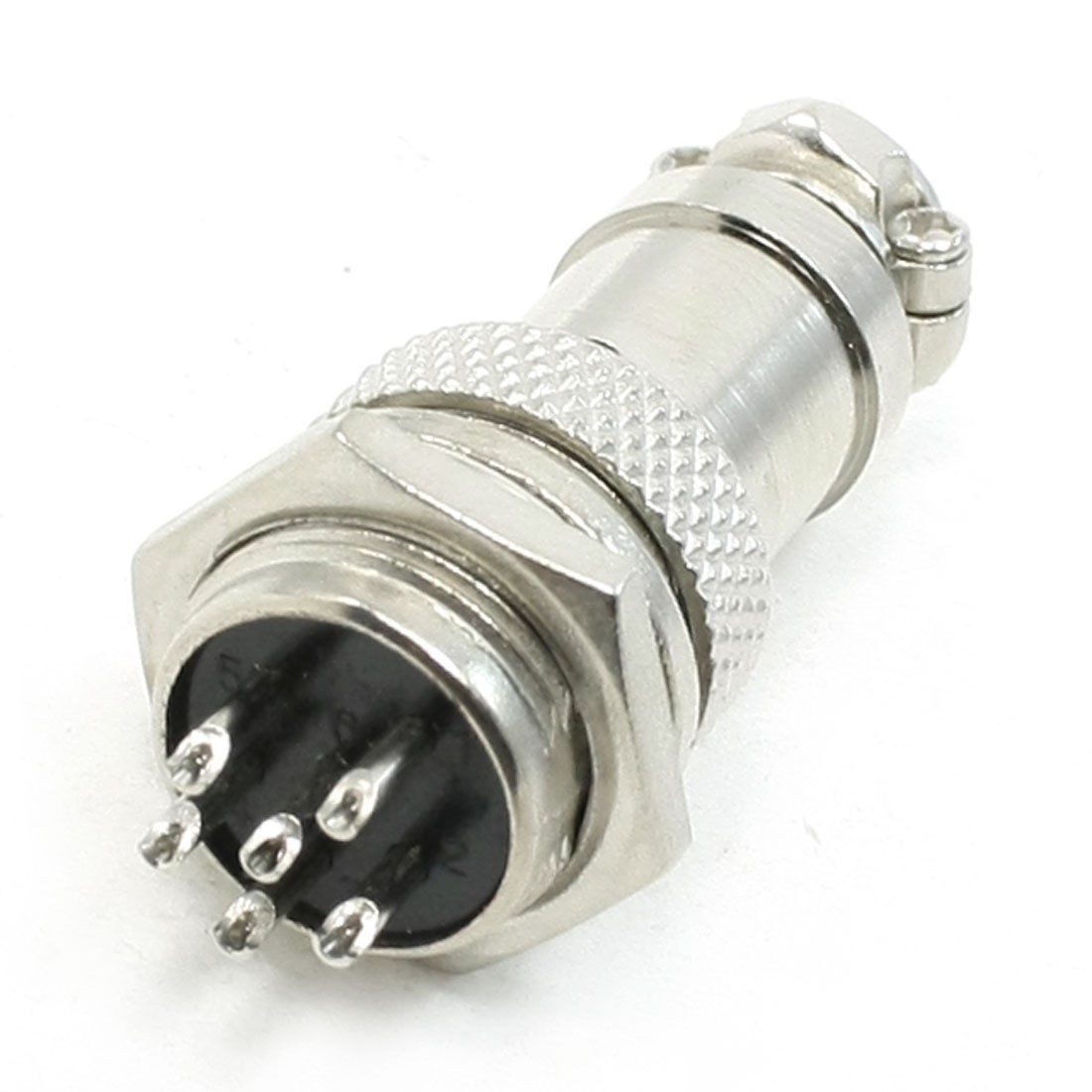 Panel Power Chassis Metal Aviation Plug Male Female Connector 16mm 6 Pin