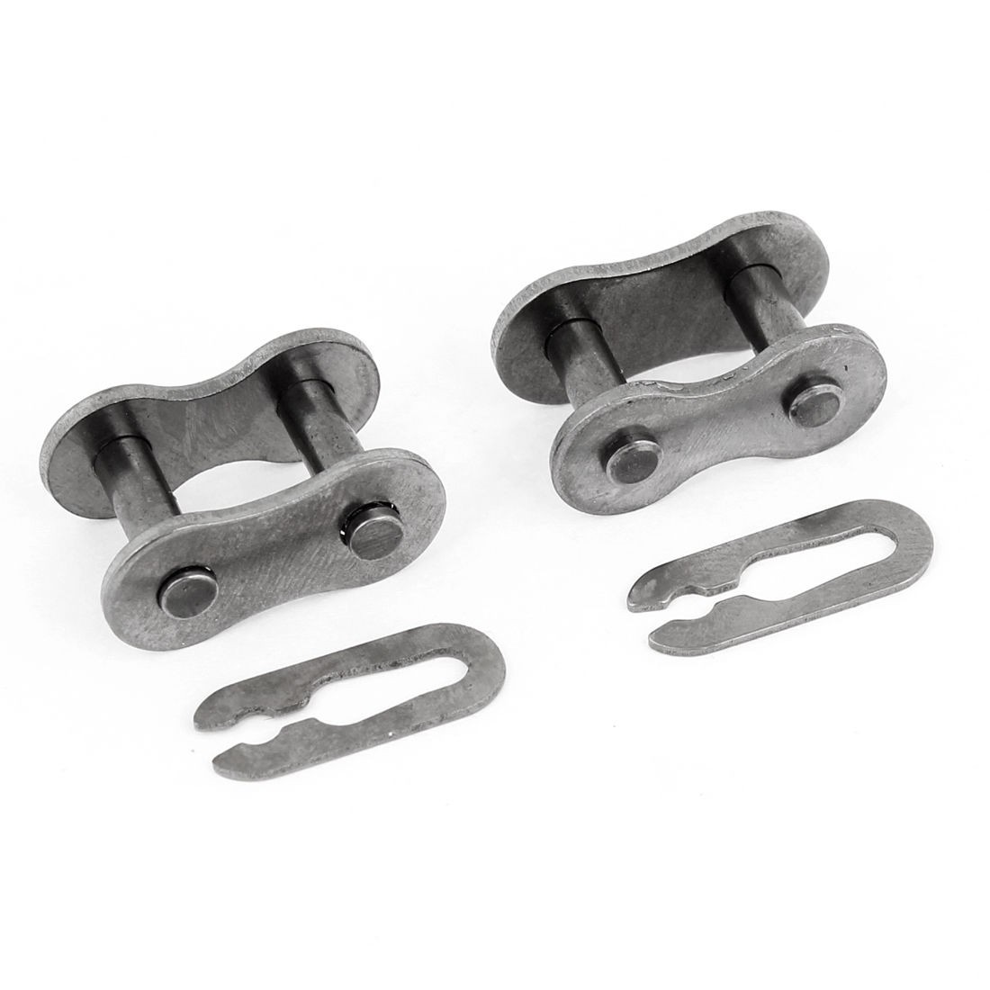 Motorbike Motorcycle 420 Non Ring Chain Master Joint Links Clip 2 Pcs