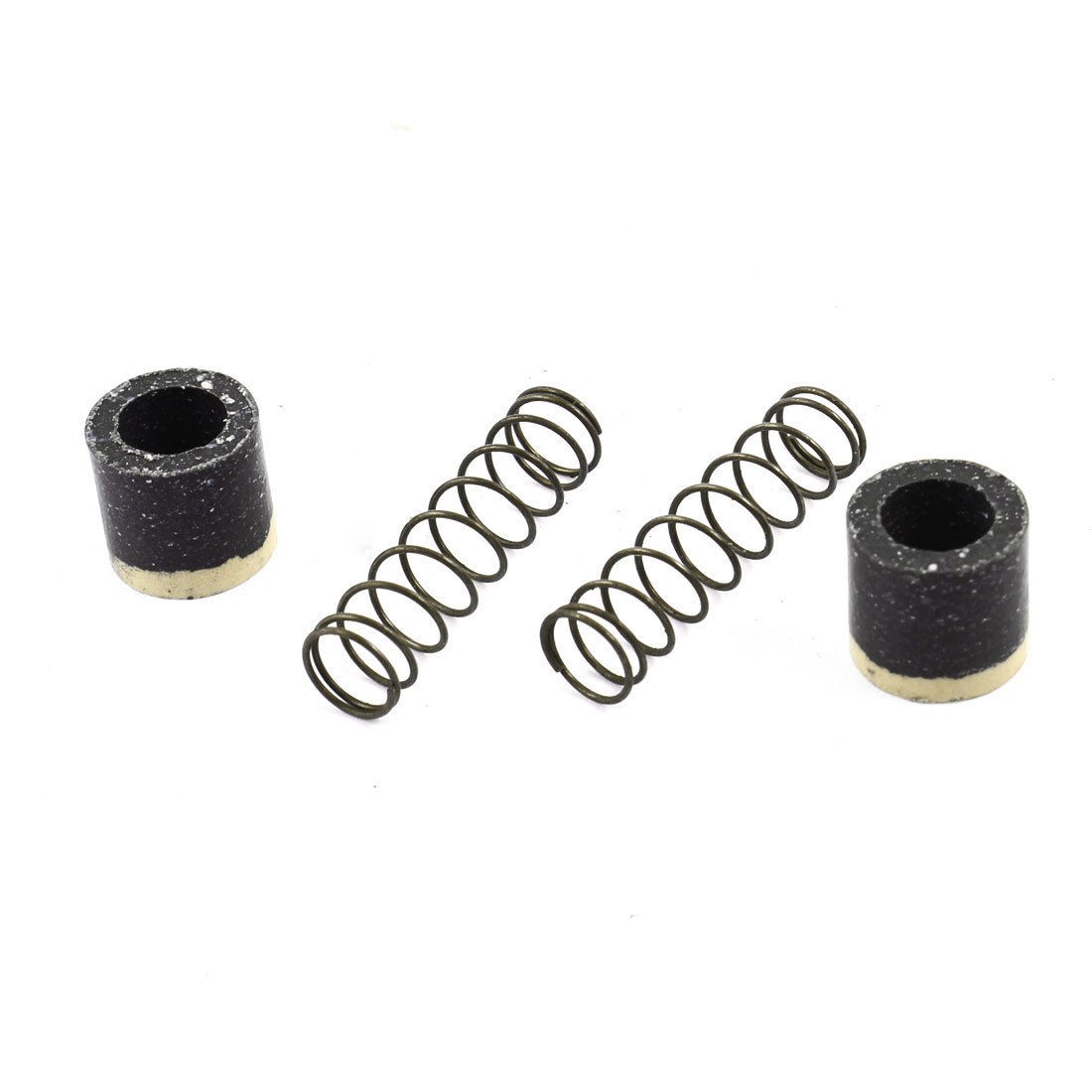 2 Pcs Air Compressor Metallic Spiral Spring Seal Pads Protectors Set
