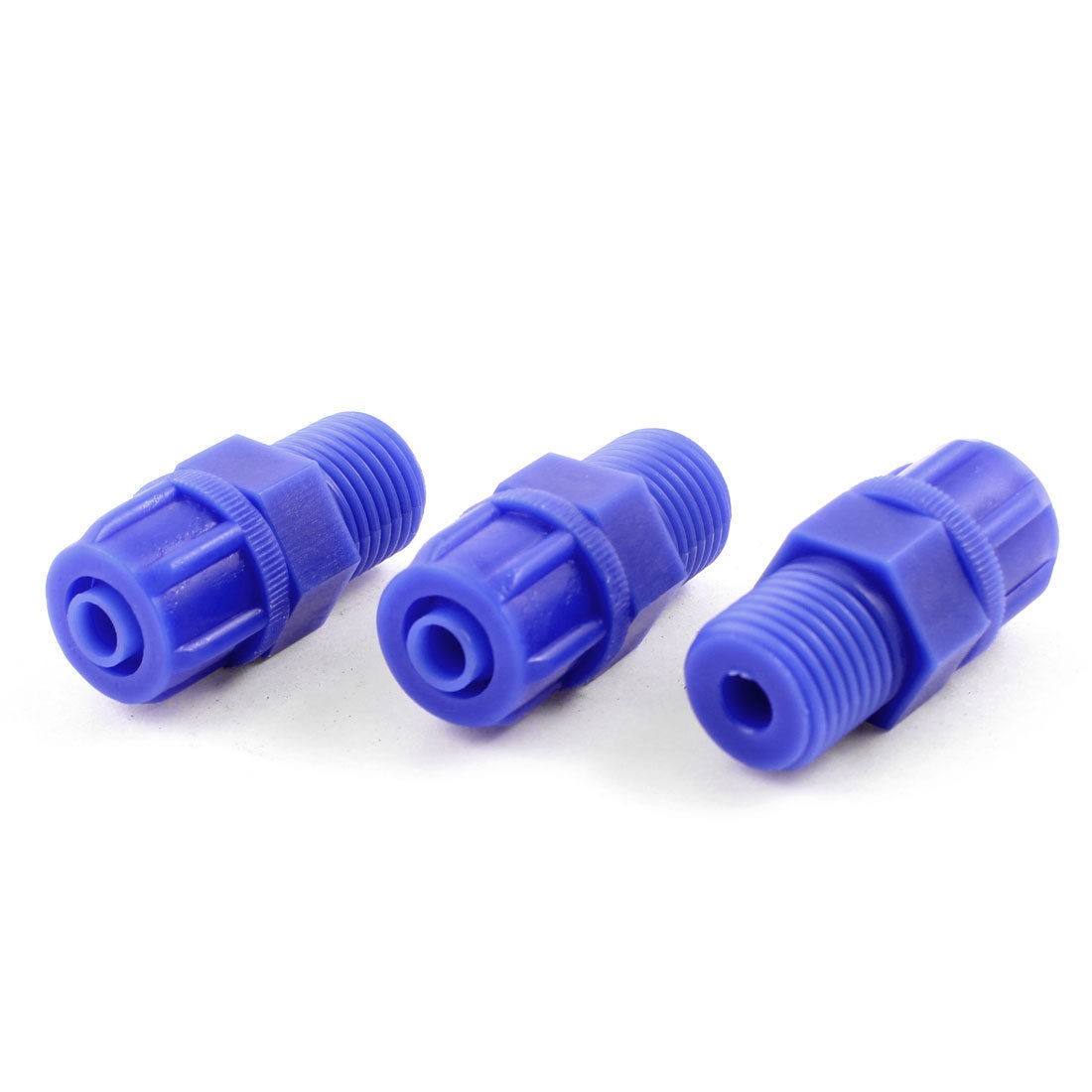 1 2" Male Threaded Air Pneumatic Straight Through Pipe Connector 3pcs