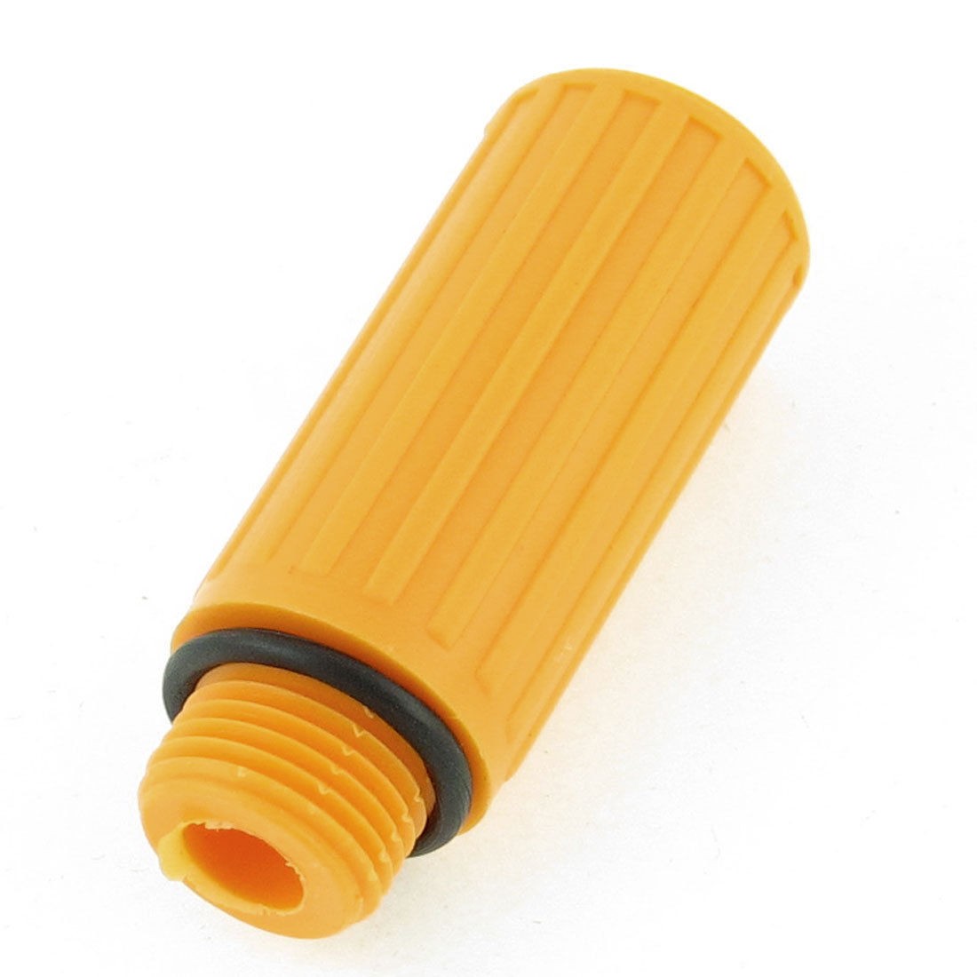 3/8 PT Male Thread Light Orange Plastic Air Compressor Oil Plug