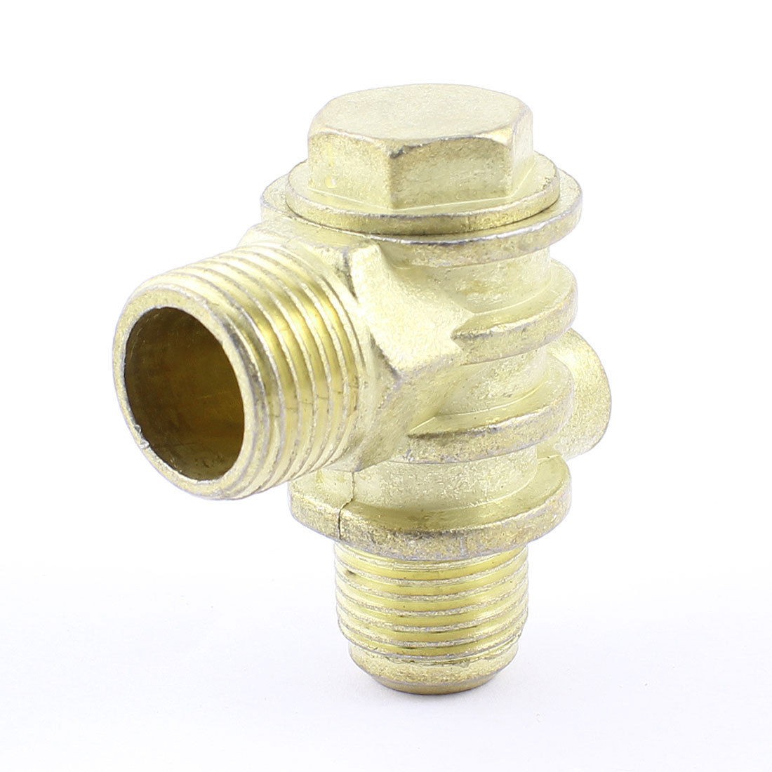 Replacing 1/8"PT Female 1/2"PT Male Thread Brass Air Compressor Check Valve