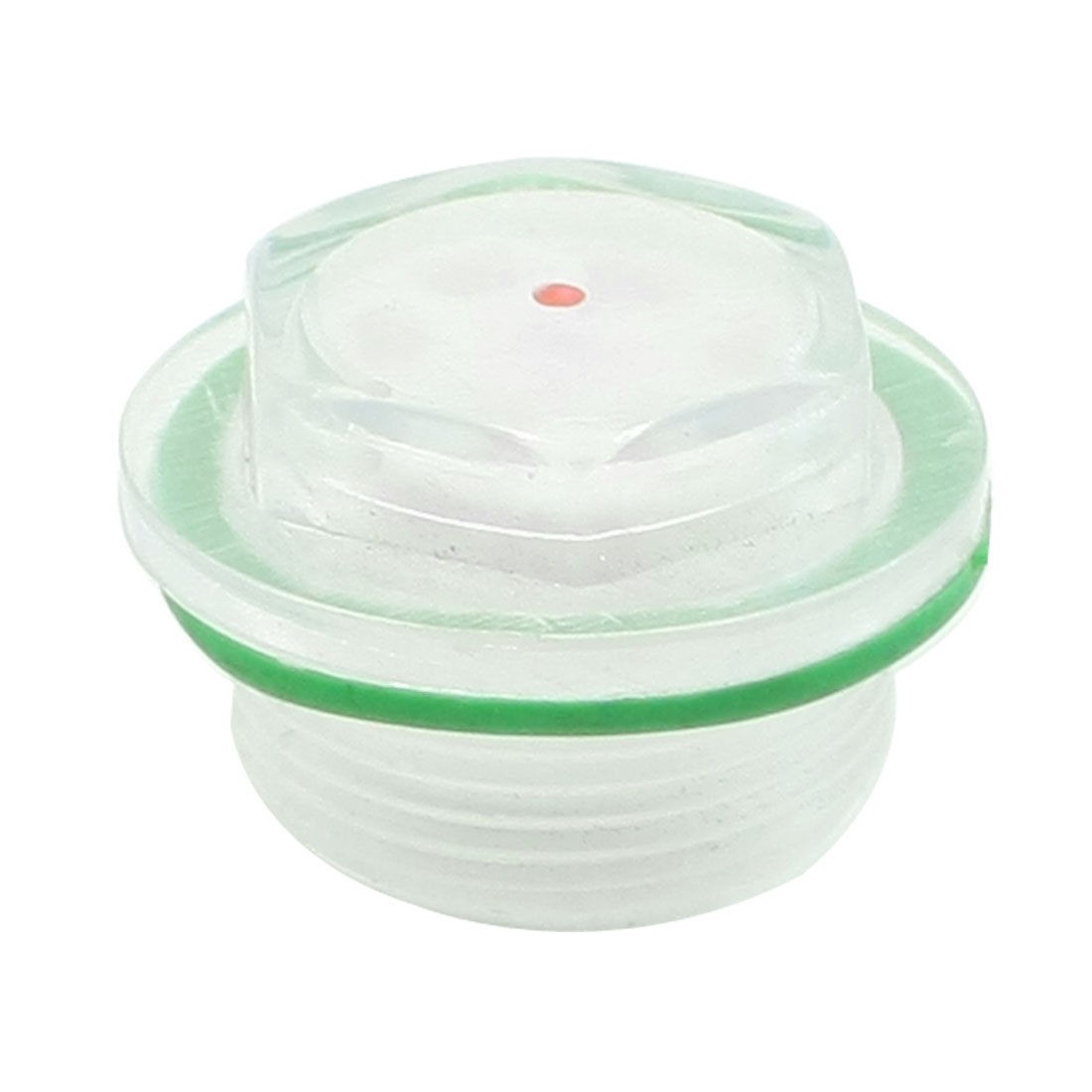 2.5cm Male Thread Dia Air Compressor Fittings Oil Level Sight Glass