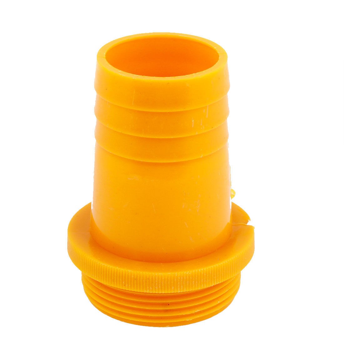 1.4" Water Pump Hose Barb to 1.8" Male Thread Coupler Adapter Fitting Orange