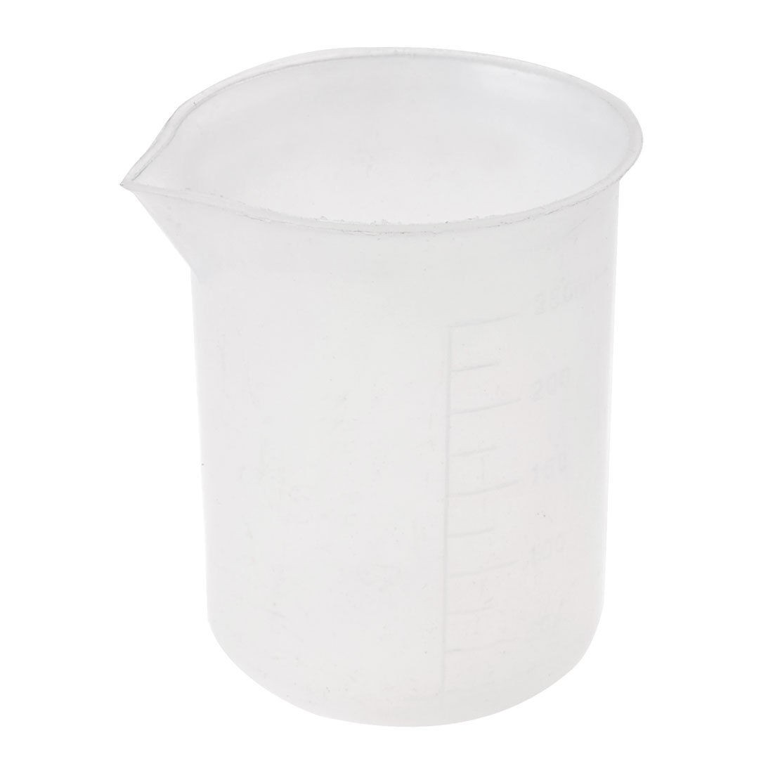 250ml Lab Kitchen Graduated Sauce Water Sugar Ingredients Measuring Cup Beaker