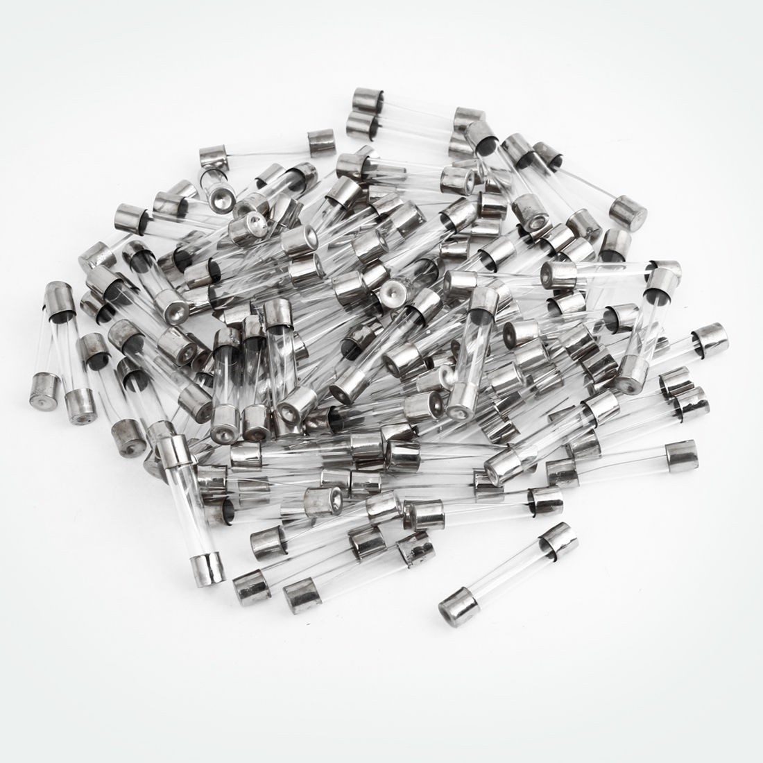 100PCS 6mm x 30mm Fast Acting Type Glass Tube Fuses 15A