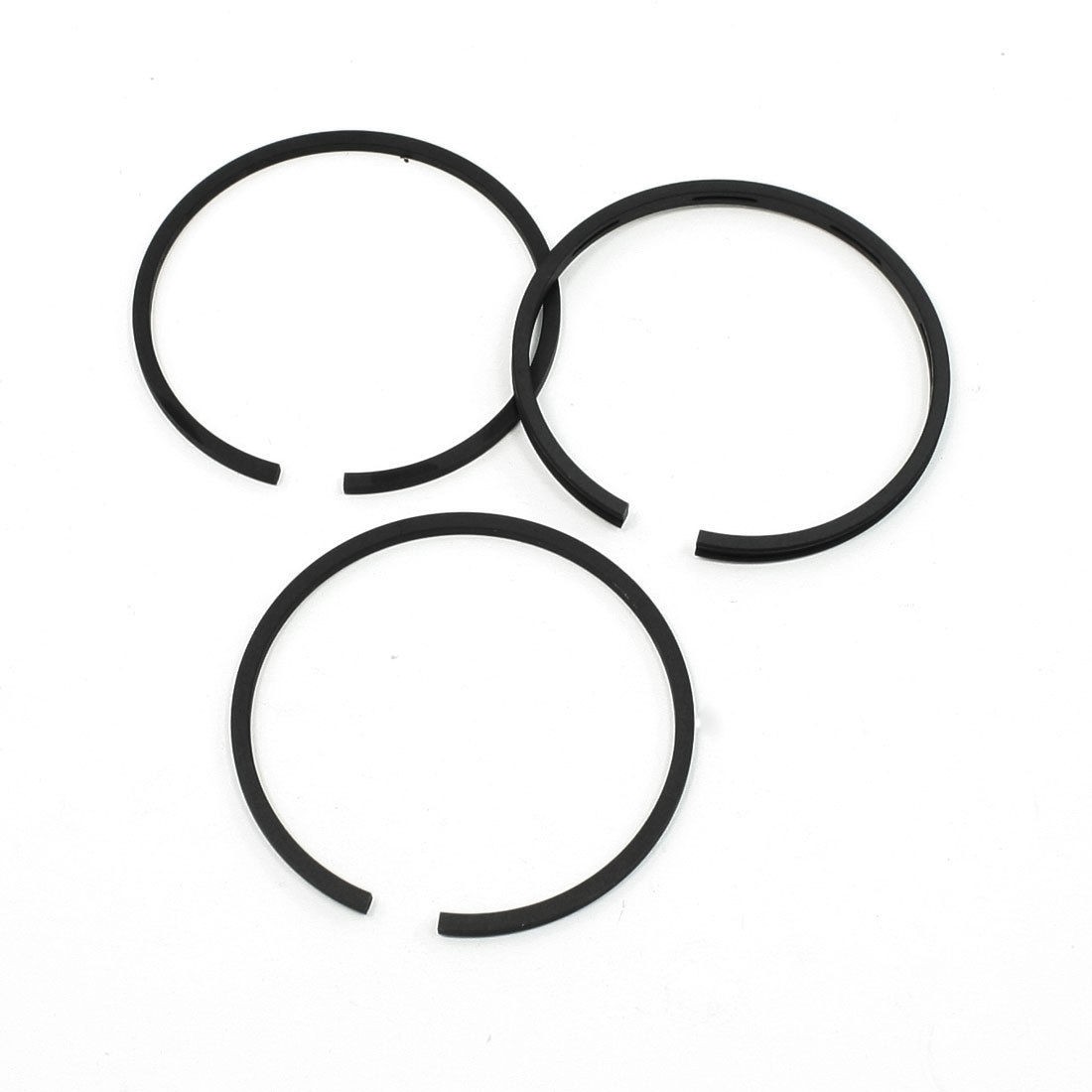 3 Pcs 65mm Diameter Piston Rings Set Replacement for Air Compressor
