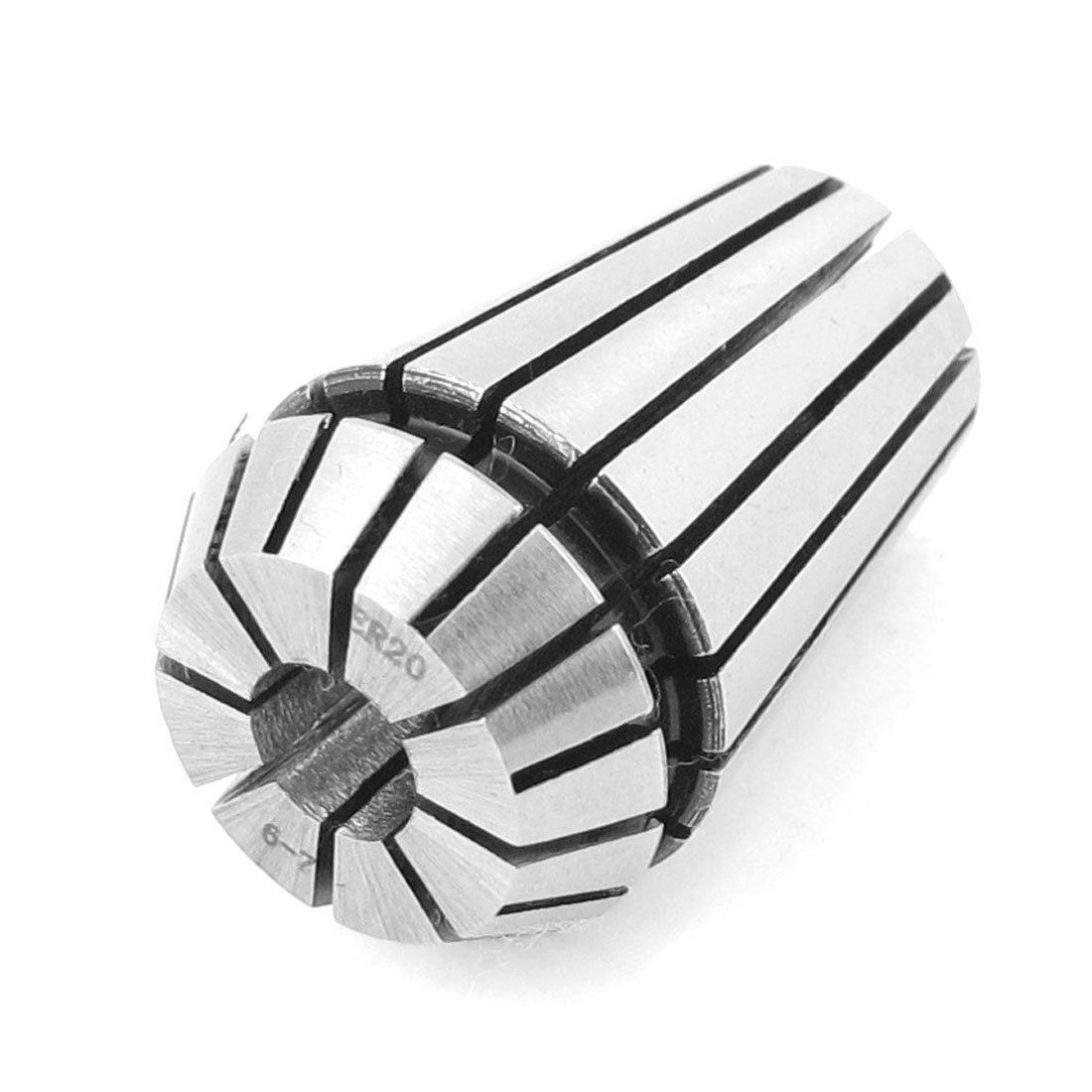 Round Chuck Mill Stainless Steel Spring Collet ER20 ER-20 6mm-7mm