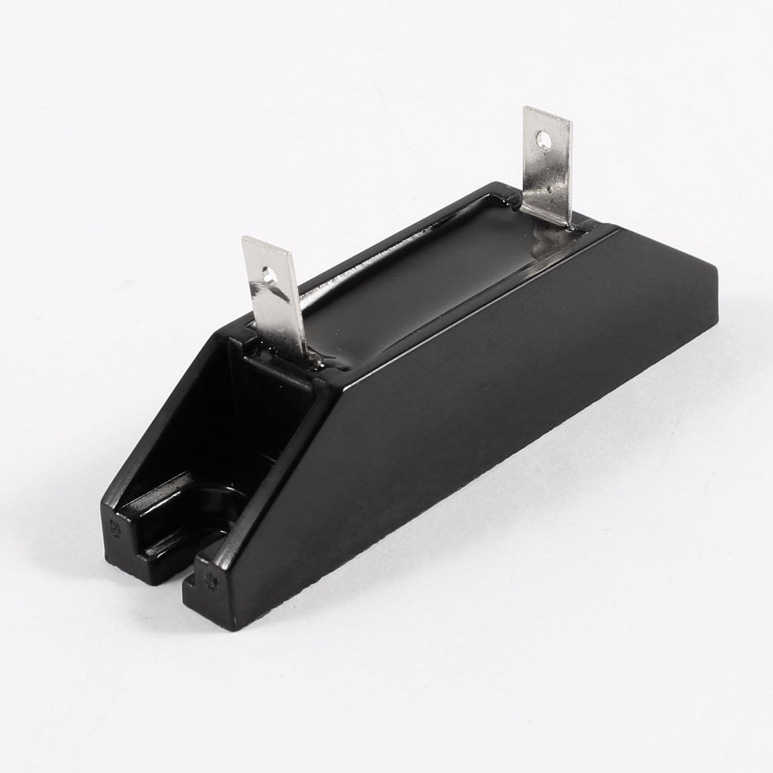 Silver Tone 2 Pin Terminals Black 750mA 8KV High Voltage HV Rectifier Diode