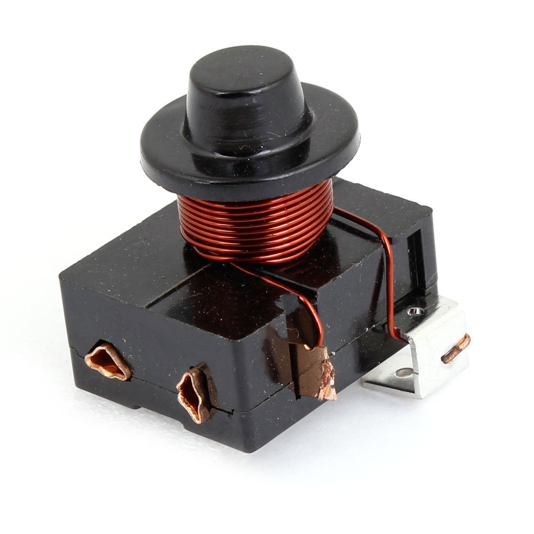 Black Housing 1/4HP Freezer Electromagneti<wbr/>c Starter Compressor PTC Relay