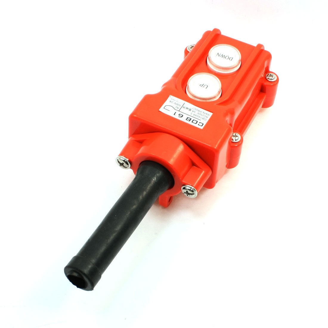 Up Down Rainproof Hoist Pendant Control Station Pushbutton Switch COB-61