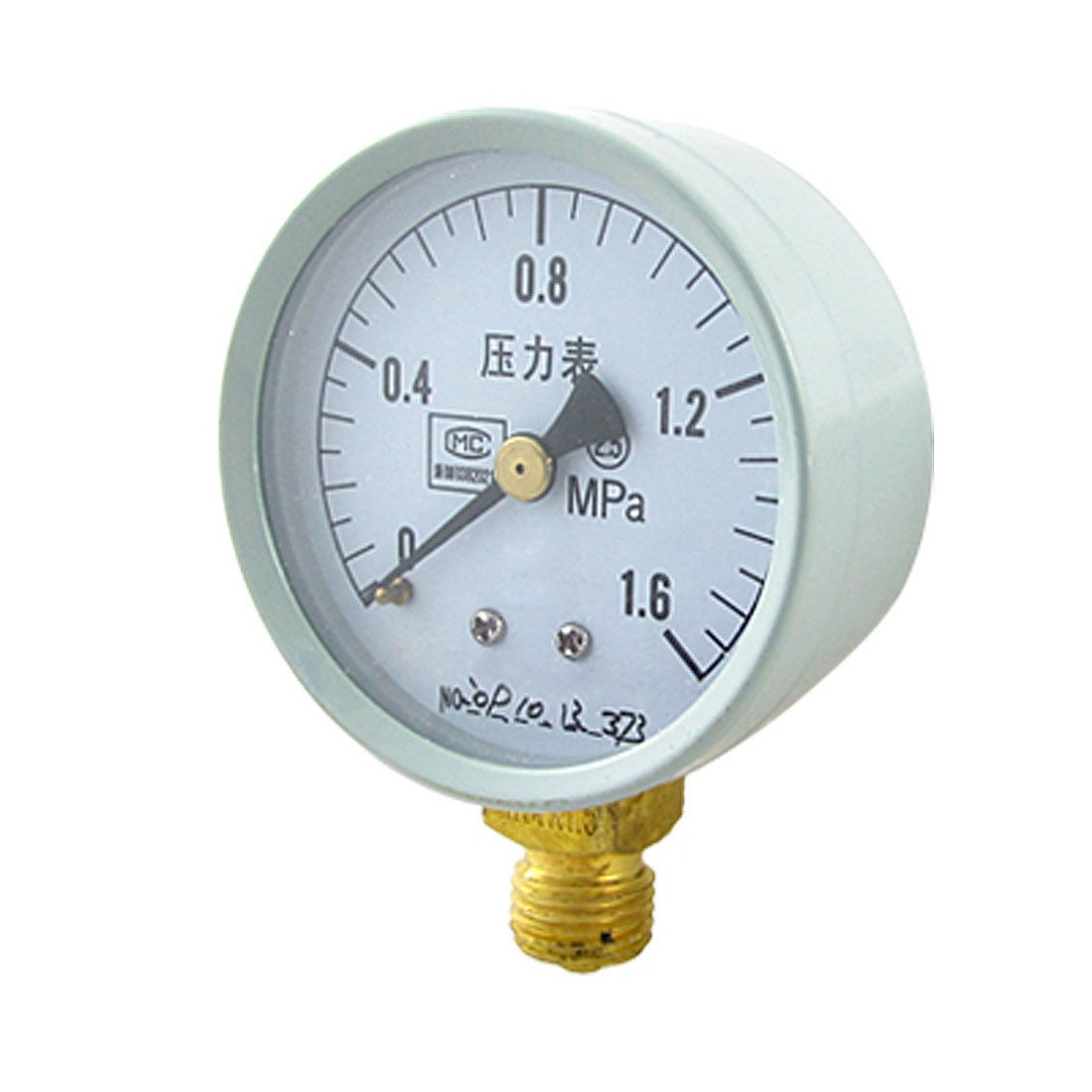 Replacement 0-1.6 Mpa Round Water Air Pressure Gauge