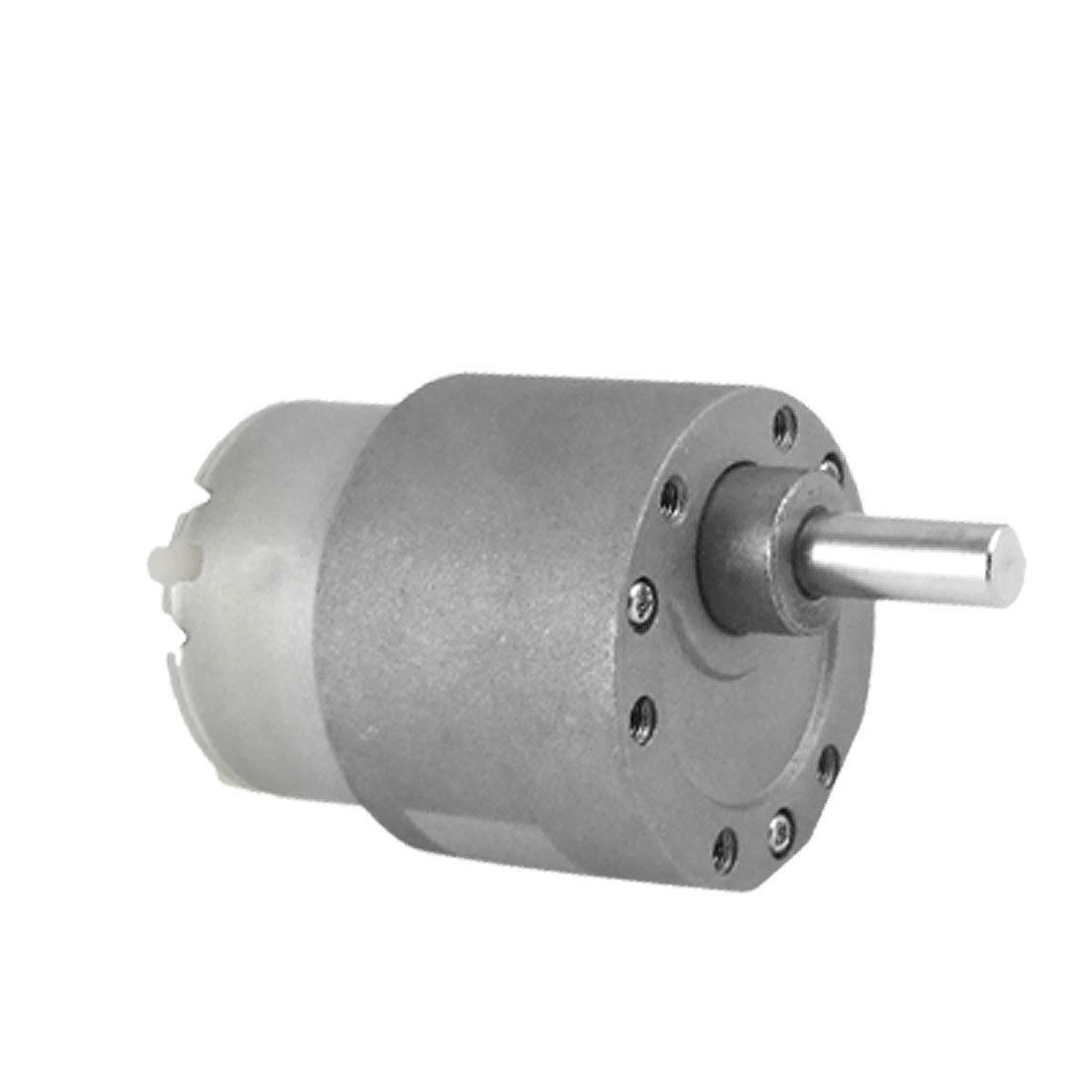 12V DC 0.5A 15 RPM Electric Torque Gear Box Motor 37mm