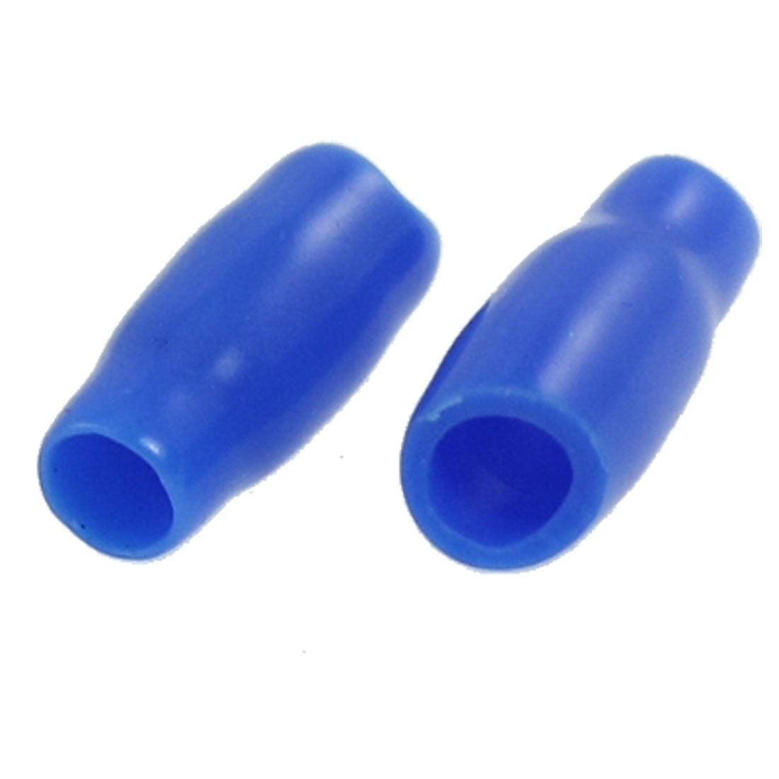 50 x Blue Soft Plastic Mini Battery Terminal Boots Insulated Covers