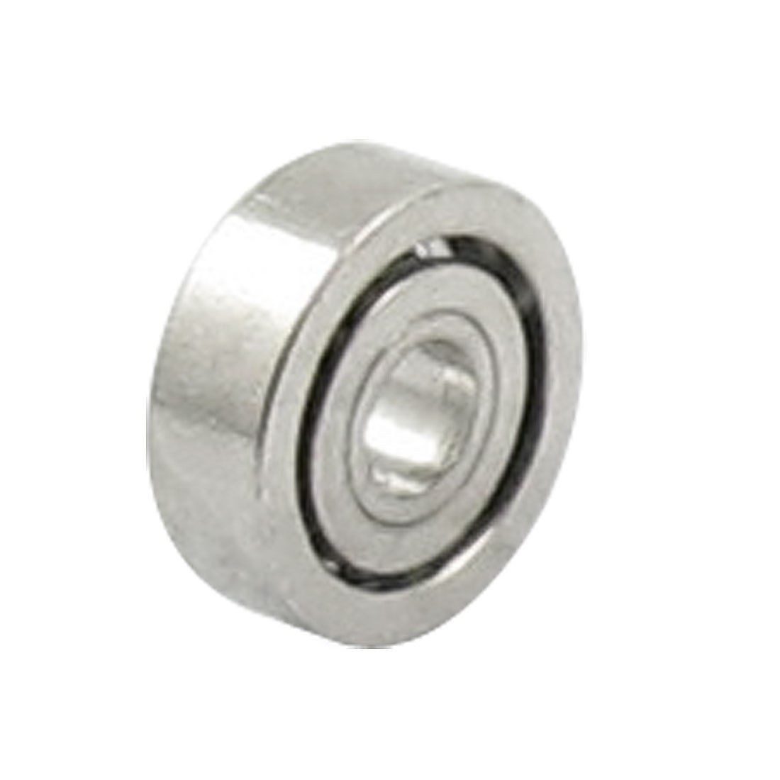 1mm x 3mm x 1mm Metal Sealed Deep Groove Radial Ball Bearing Silver Tone