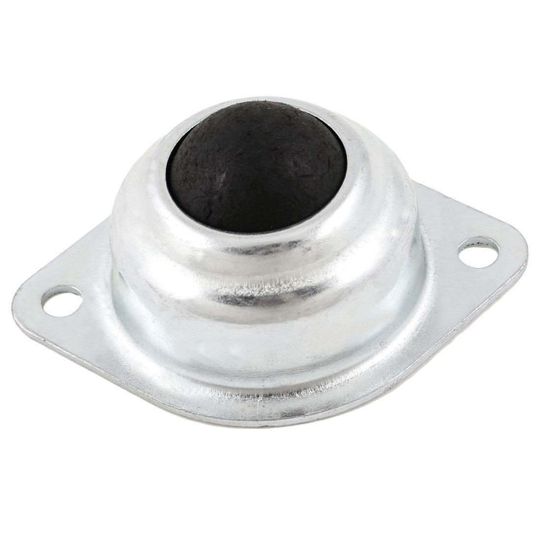 Computer Chair Silver Tone Black Eye Shape Design Ball Transfer Unit Bearings