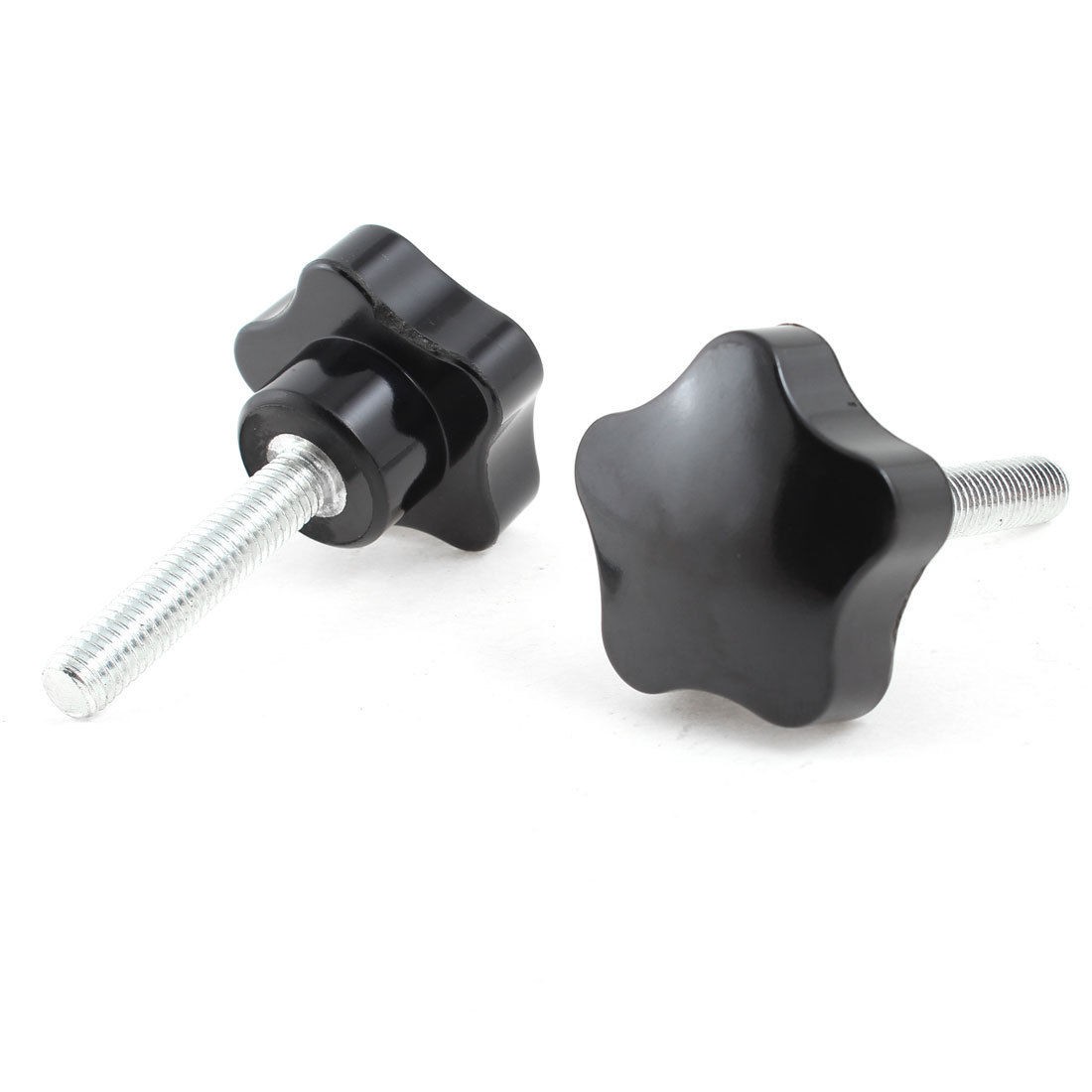 2 Pcs 8mm x 40mm Clamping Screw Knob Grip 35mm Head Diameter