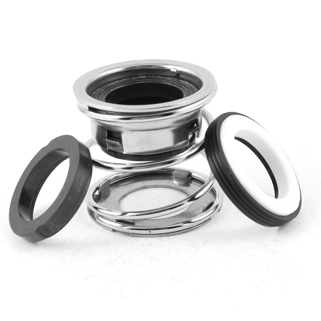 Rubber Bellows Ceramic Rotary Ring Mechanical Seal 0.87" Internal Diameter