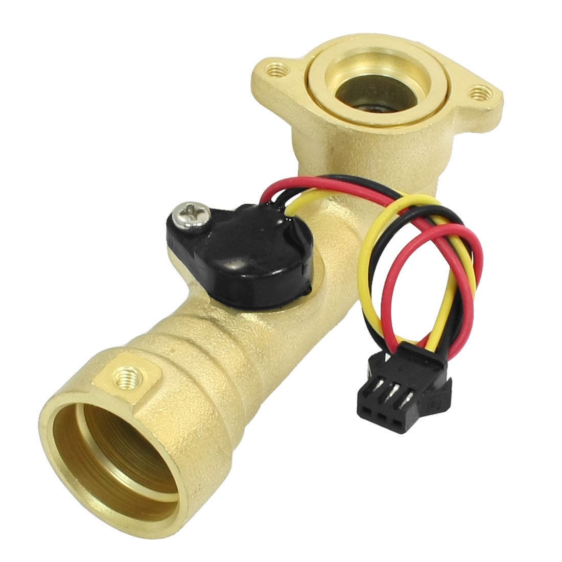 16mm to 22mm Port Dia Hall Effect Water Flow Sensor Flowmeter Switch