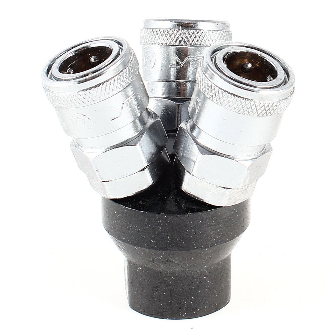 Stainless Steel Three Way Pneumatic Air Quick Coupler Connector Fixing Tool