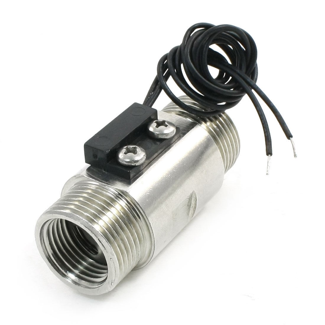 26mm Dia Male Thread Metal Shell Water Flow Sensor Switch