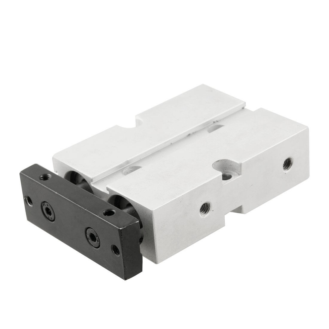 Double Action 16mm Bore 30mm Stroke Dual Rod Air Cylinder 1 0Mpa