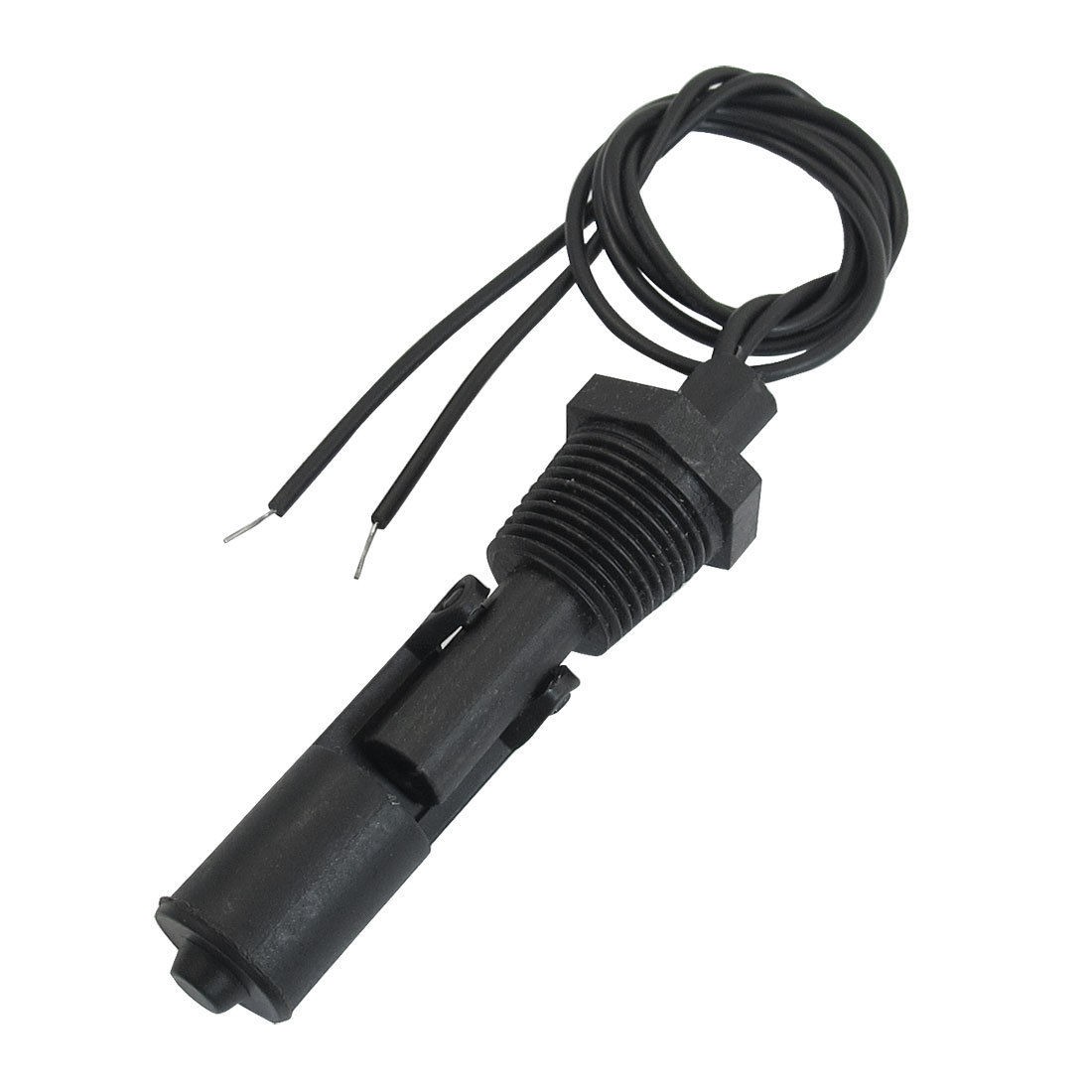 Tank Pool Liquid Water Level Sensor Horizontal Floating Switch Black 1/2" NPT