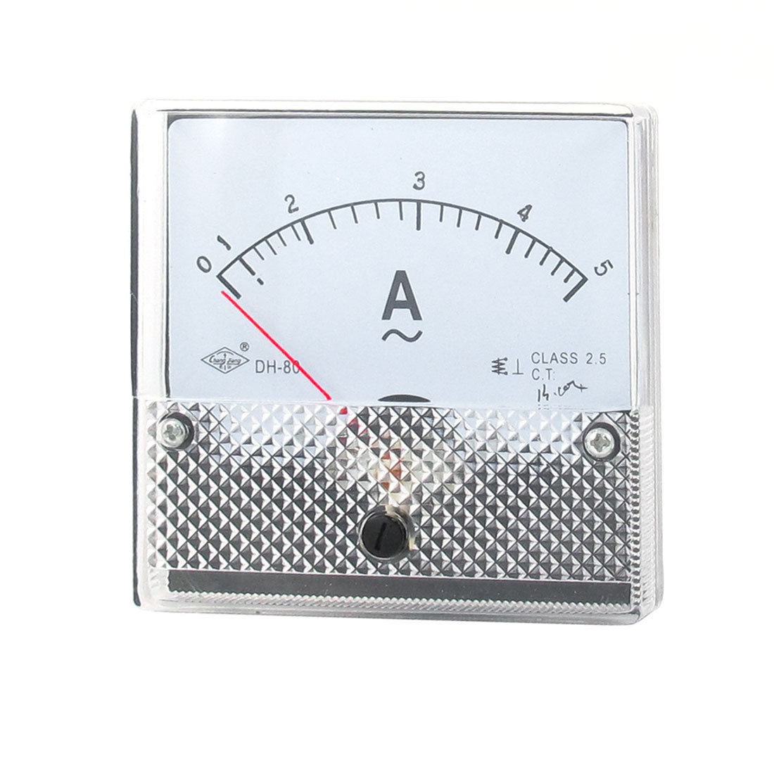 AC 0-5A Sqaure Analog Current Panel Meter Ammeter