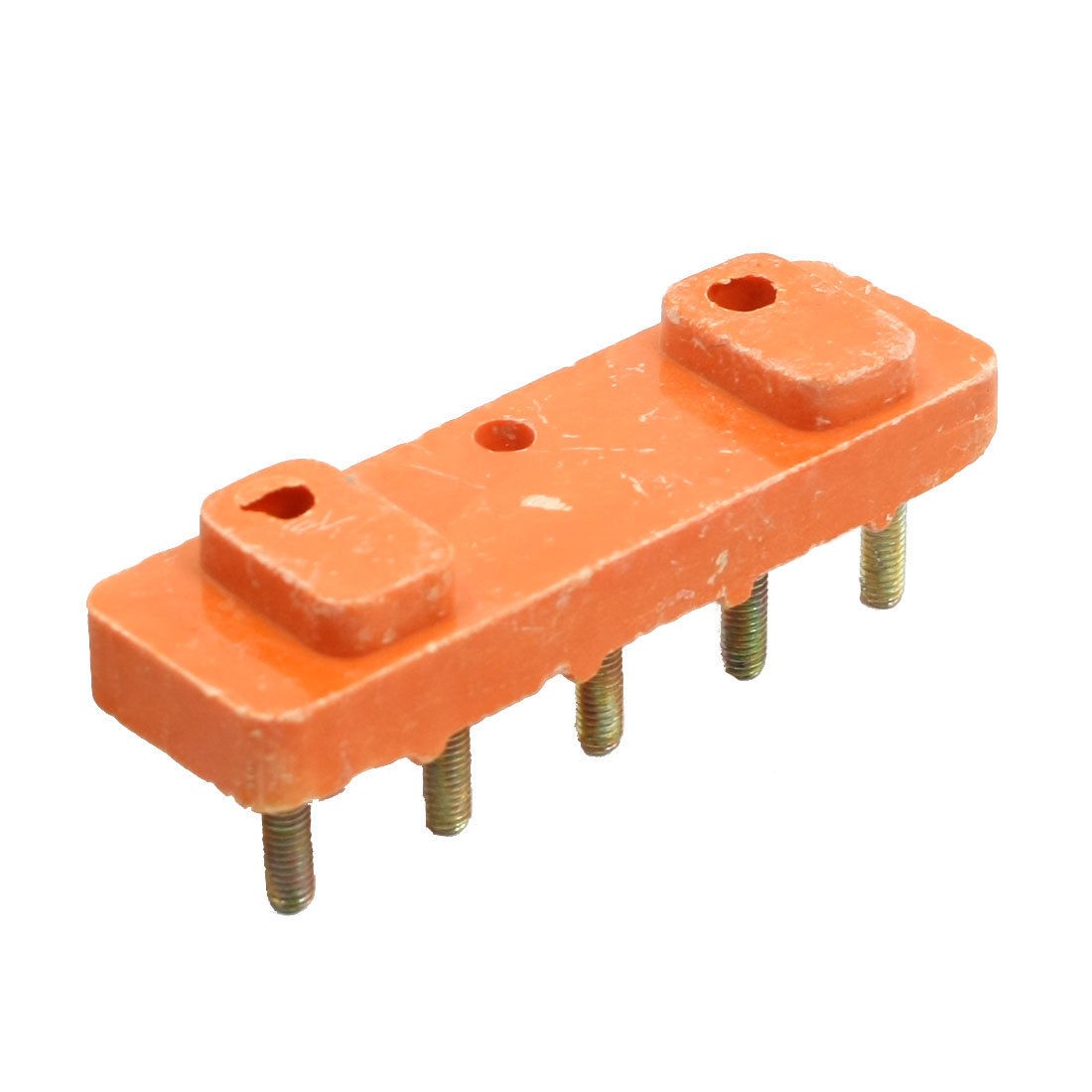 Rectangle Shaped 5 Scerw Terminals Ceramic Motor Connector Terminal
