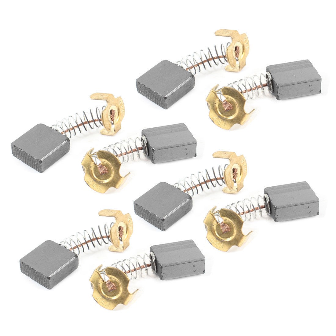 4 Pairs 43/64" x 43/64" x 17/64" Carbon Brushs for Generic Electric Motor