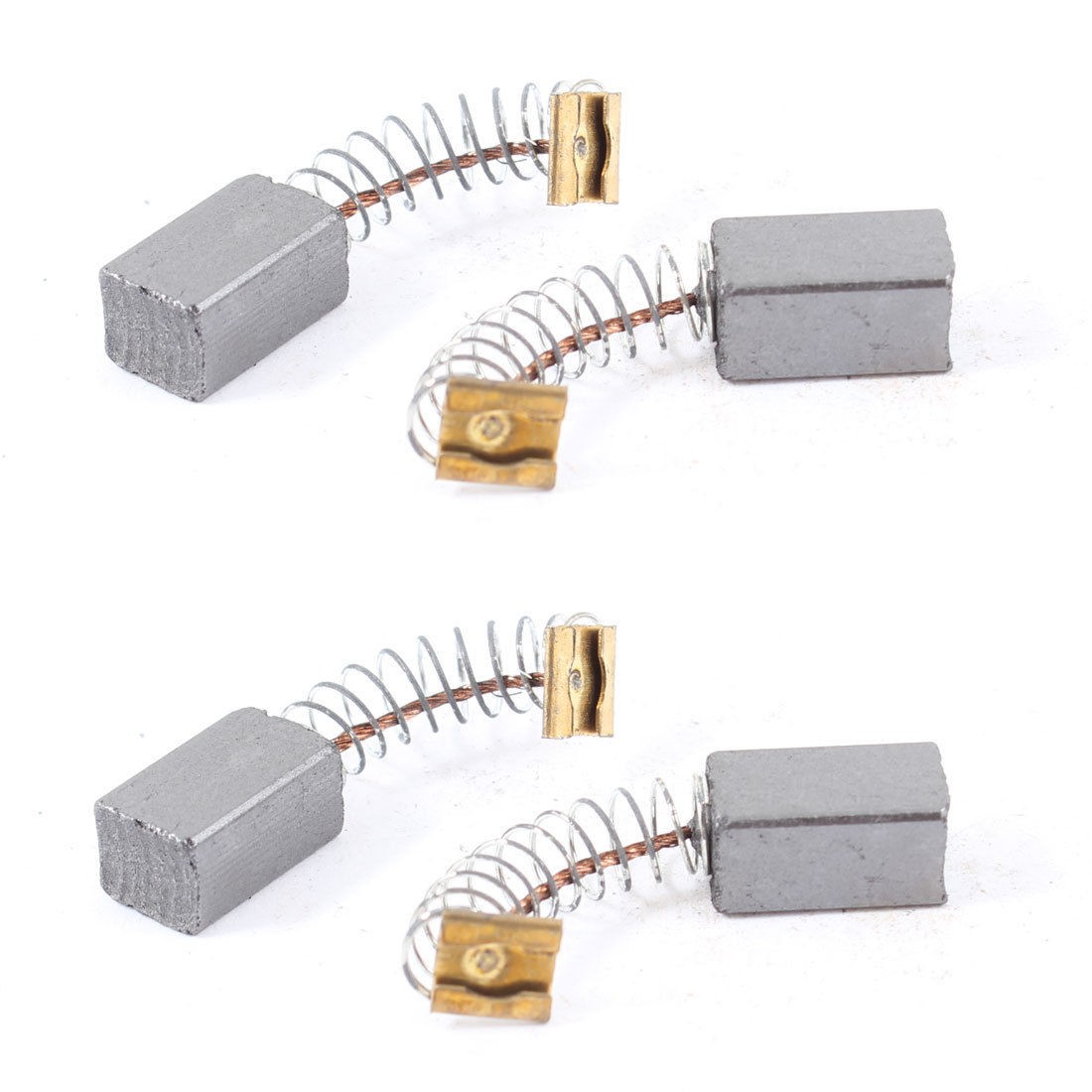 2 Pairs 31/64" x 19/64" x 1/4" Electric Motor Carbon Brushes