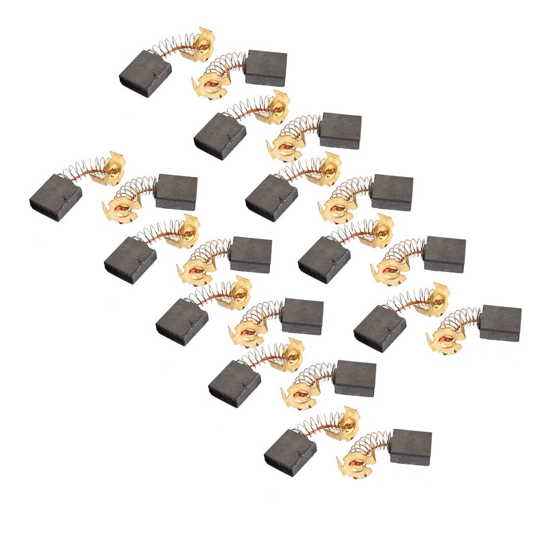 20 Pcs Replacement Electric Tool Carbon Brush 23/32" x 43/64" x 17/64"