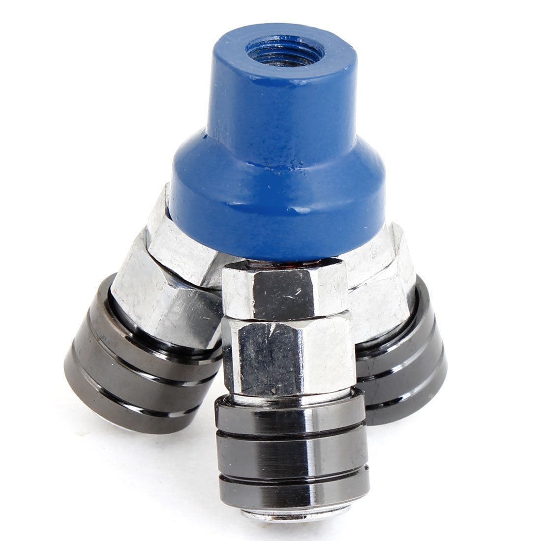 12mm to 13mm Quick Fitting Three Way Pass Pneumatic Tube Coupler Adaptor