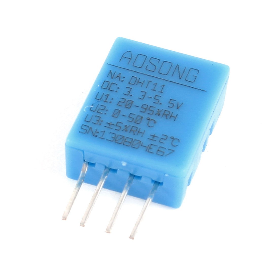 DHT11 PCB Mount Digital Temperature Humidity Sensor Module 3.3V-5.5V