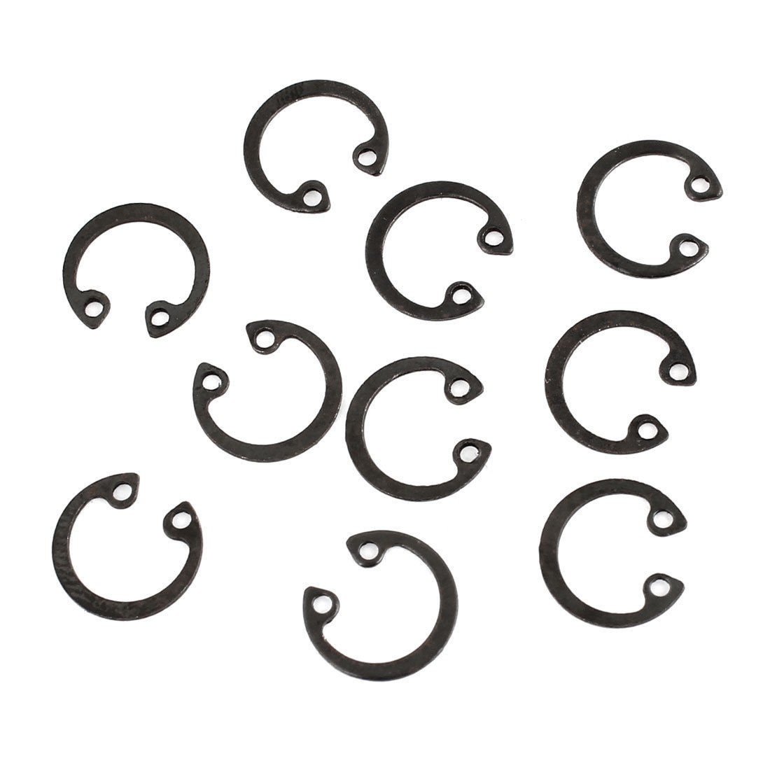 10 Pcs 9.5 x 7 x 0.6mm Retaining Internal Circlip Retainer Rings Snapring