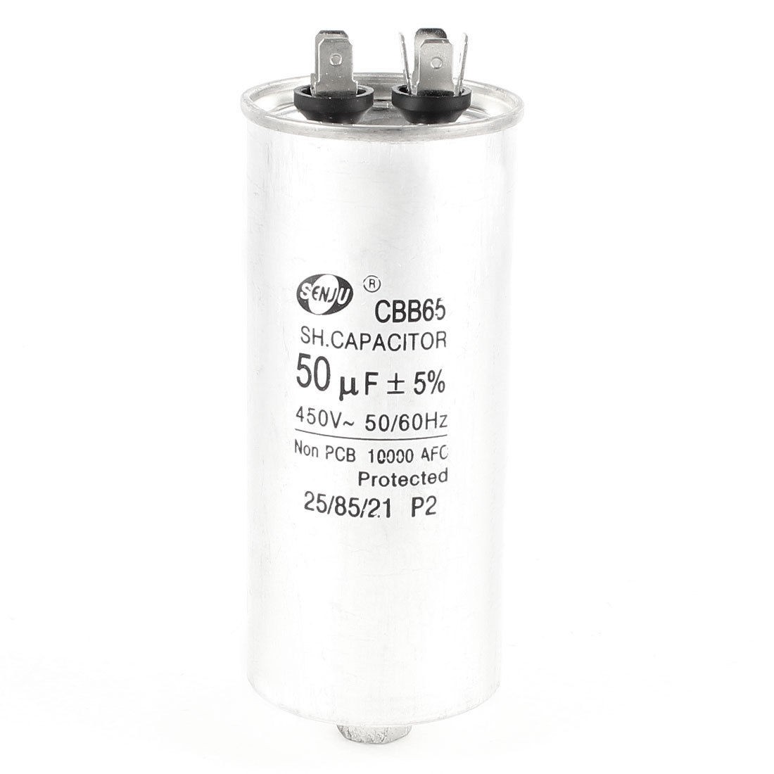 CBB65 450VAC 50uF 5% Refrigerator Non Polar Motor Run Capacitor