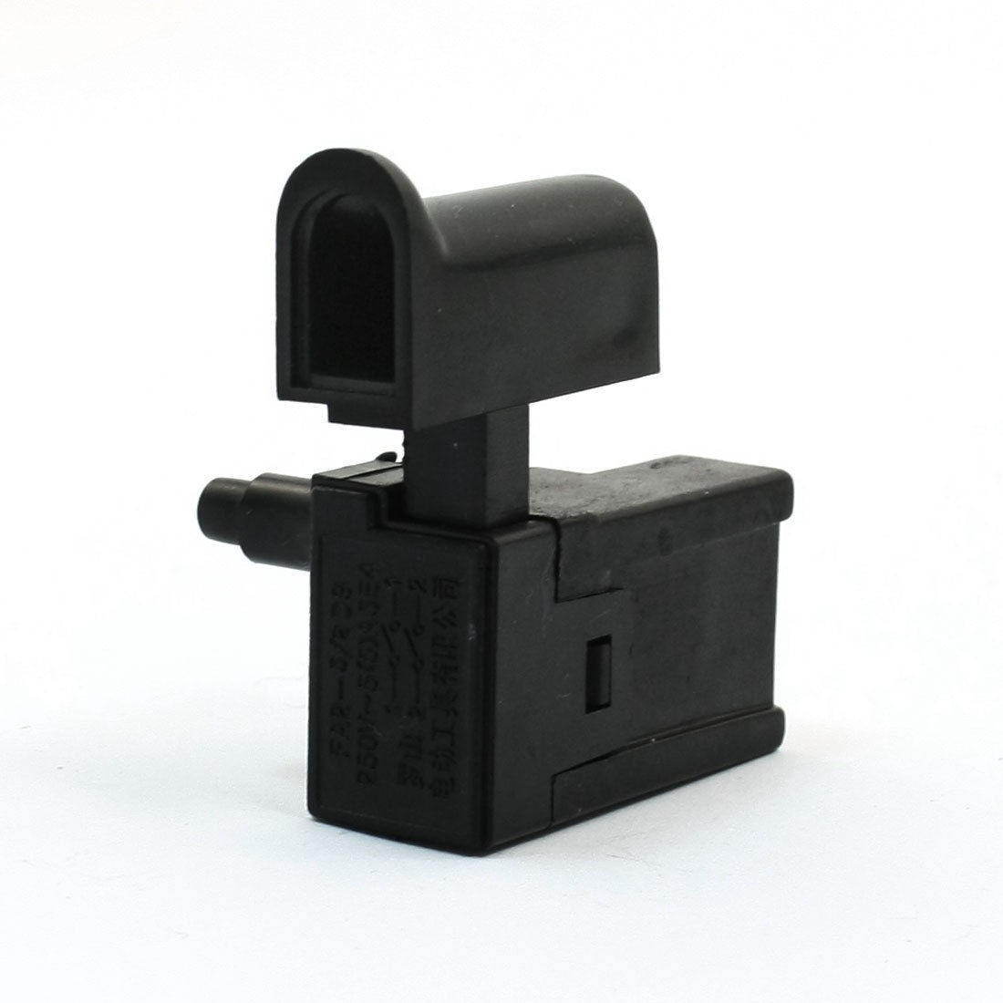 5A 250VAC Manual Operation Locking DPST Electric Tool Switch