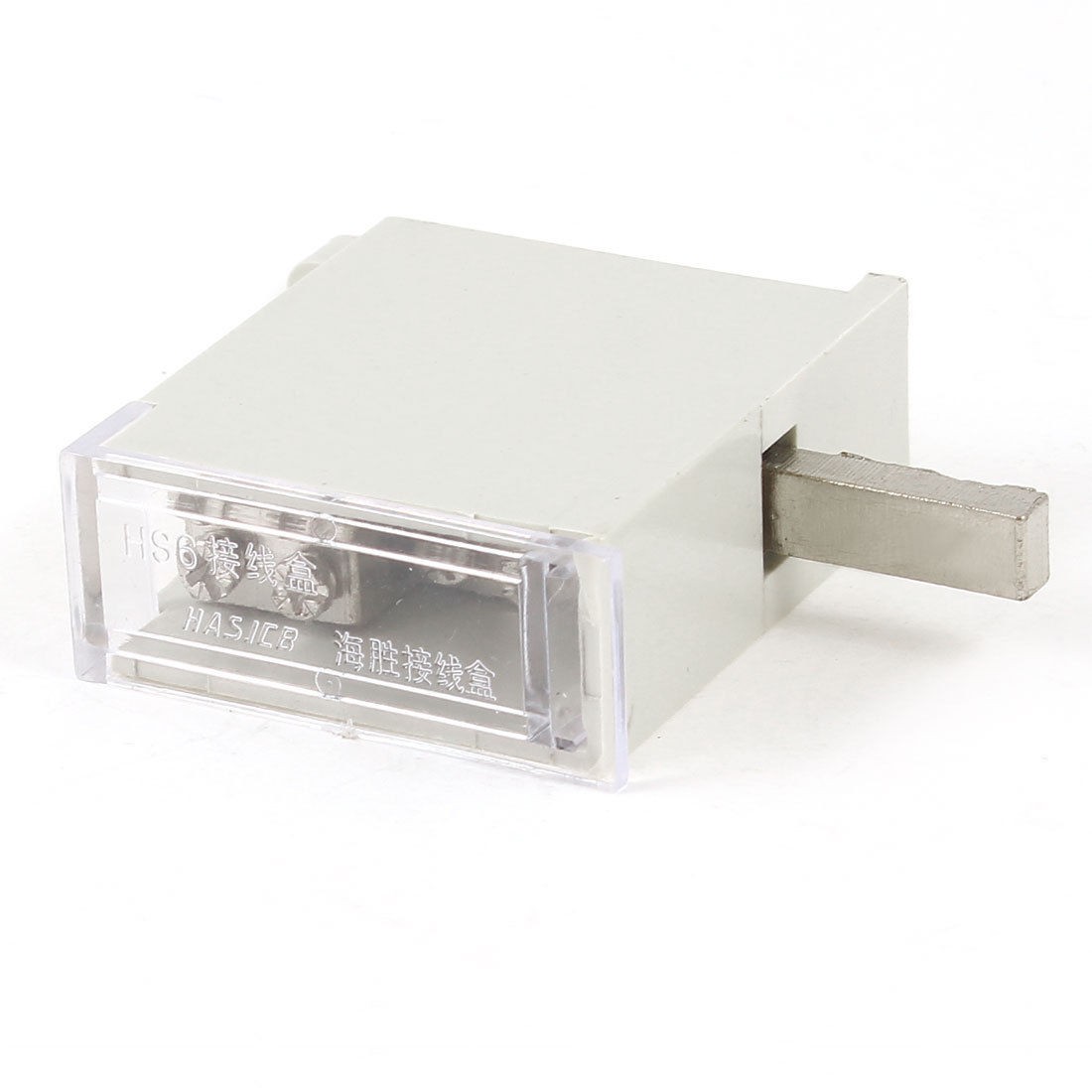 63A One Inlet Four Outlet Wire Contact Pin Type Terminal Junction Box