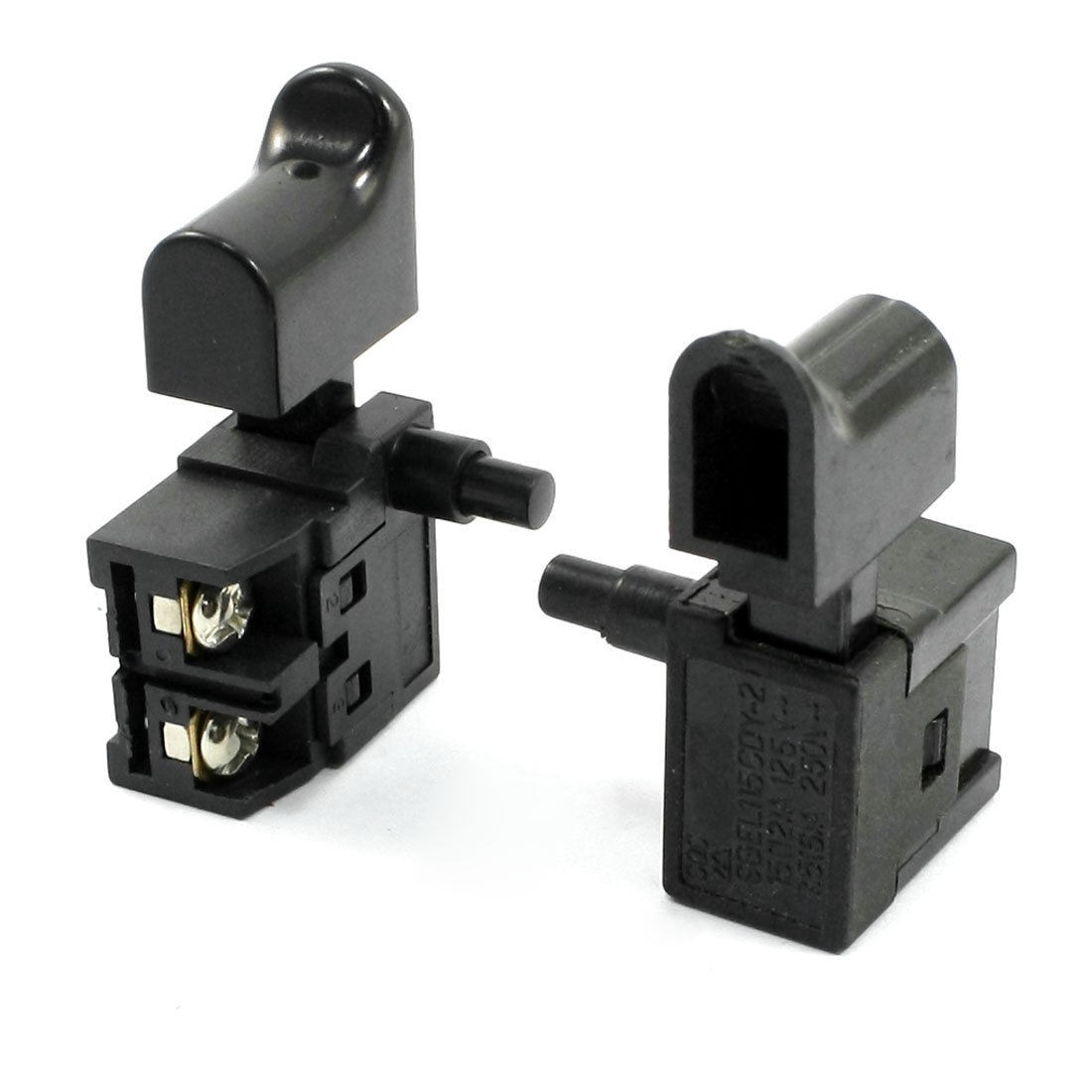 2Pcs Electric Cutting Machine Power Tool Trigger Switch AC 250V 6A