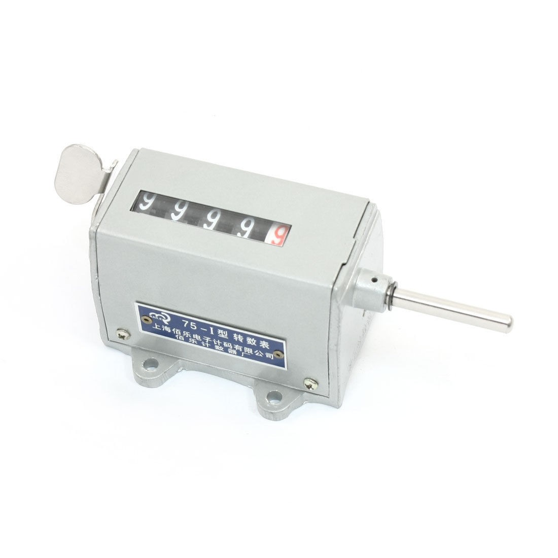 6mm Dia Shaft Clockwise Increase 5-Digit Rotation Rotary Counter