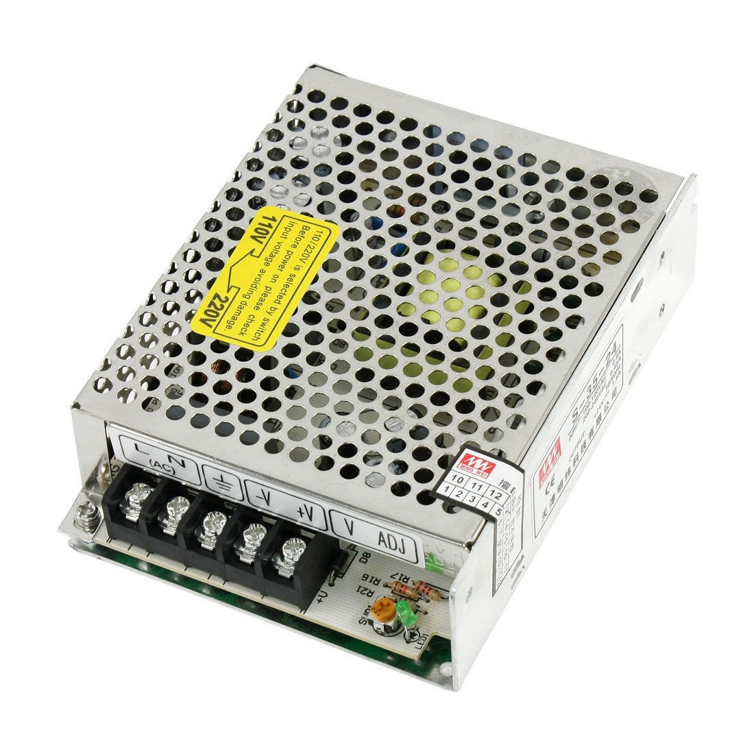 AC 200-240V DC 24V 1.5A CCTV LED Strip Light Driver Power Supply Adapter