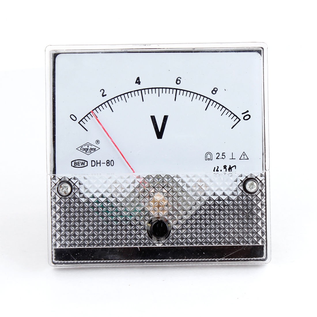 DH-80 AC 0-10V Square Analog Panel Volt Meter Voltmeter Gauge