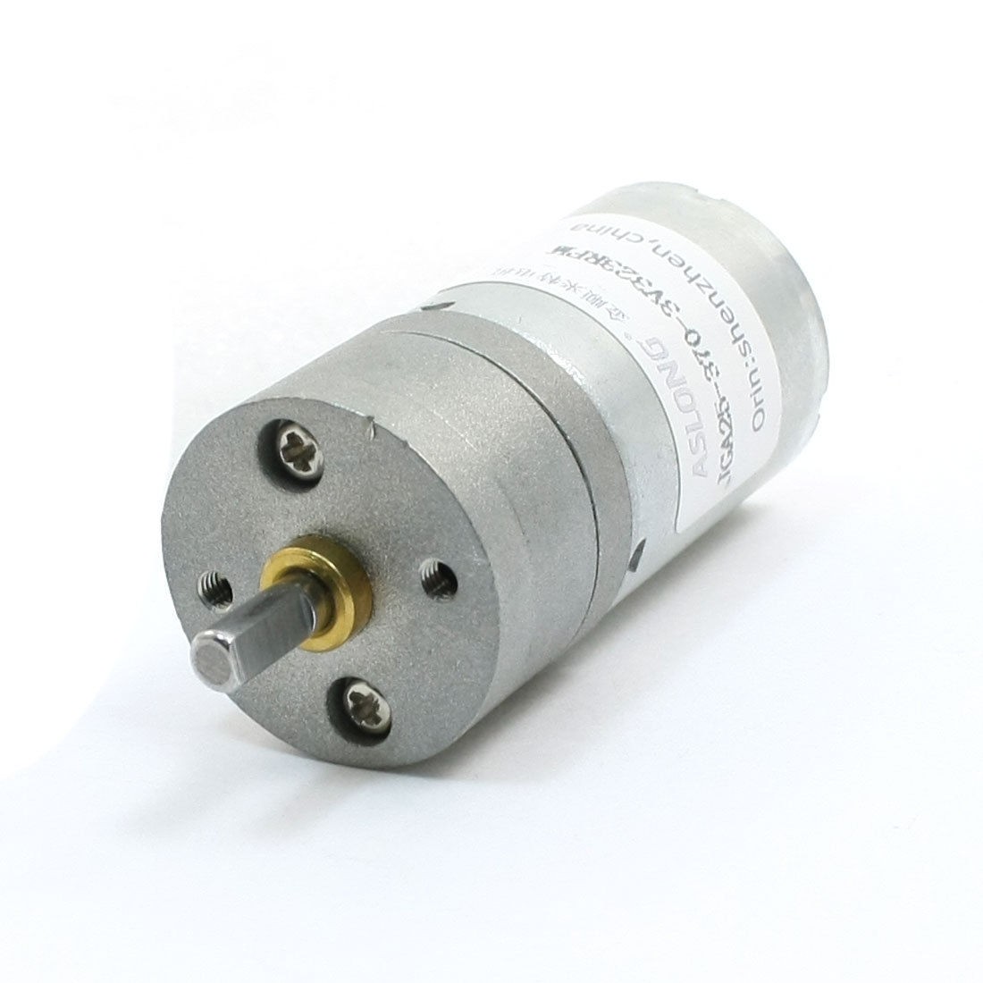 DC 3V 323RPM 2 Pin Solder Cylindrical Gearhead Electric Motor