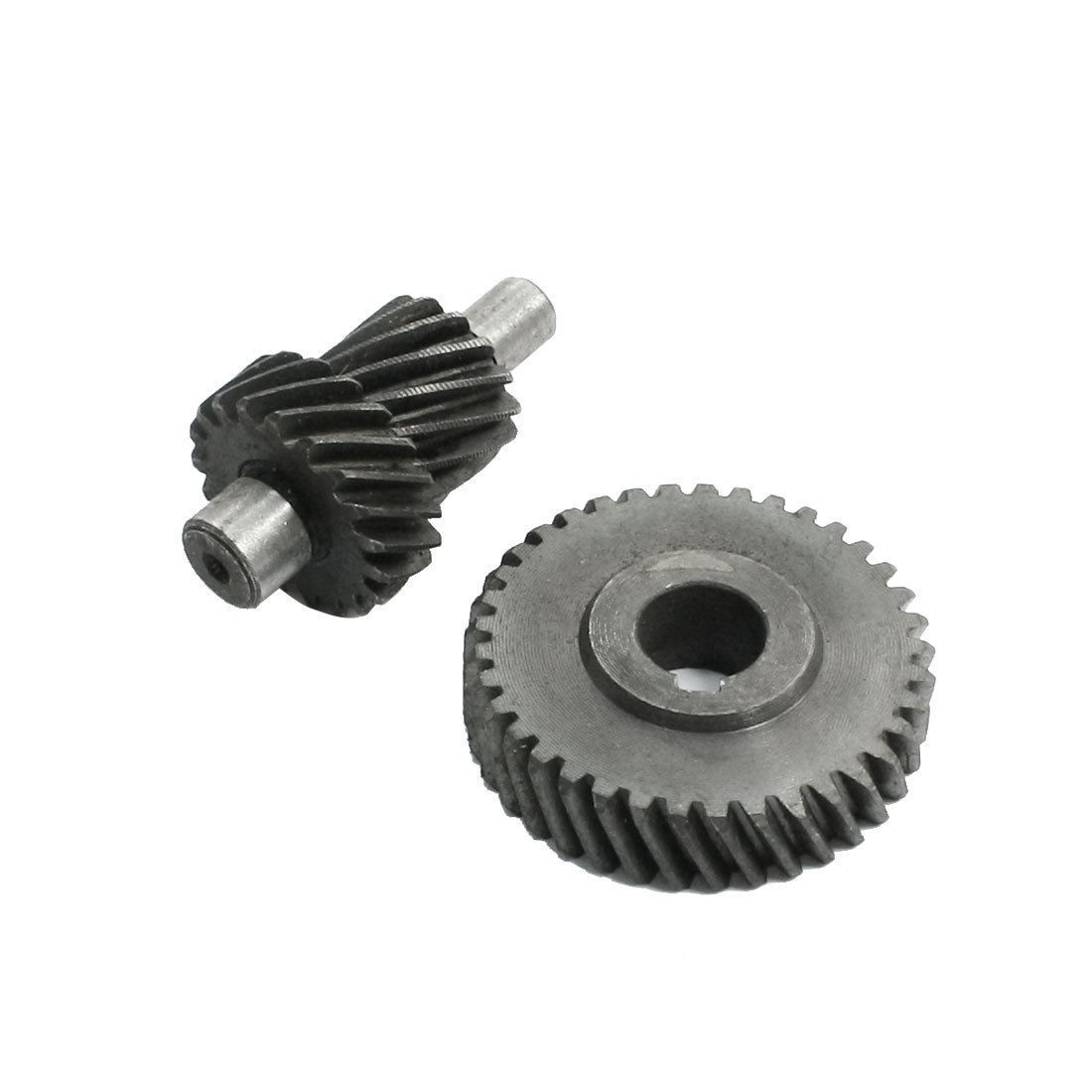 Angle Grinder Repair Component Black Gray 33mmx8mm Spiral Bevel Gear Set
